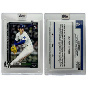 2025 Topps Update Series Roki Sasaki #US199 Debut Rookie Card (RC)